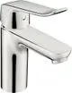 HANSA-Einhebelmischer-Waschtischbatterie-HANSACLINICA-4502-Kupferrohr-Bedienungshebel-lang-Ausladung-114-mm-DN15-Chrom-45022183 gallery number 1